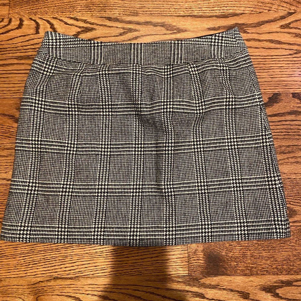 The Limited wool plaid mini skirt, size 2 - Picture 2 of 4